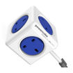Picture of POWERCUBE EXTENSION 5 WAY SOCKET 1.5M BLUE